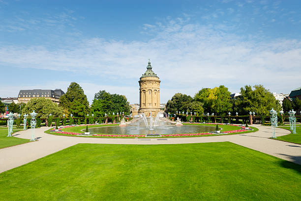 Mannheim Water tower - Wasserturm - in Mannheim/ Germany. mannheim photos stock pictures, royalty-free photos & images