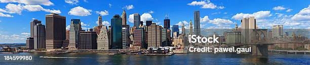 Panorama Da Cidade De Nova Iorque - Fotografias de stock e mais imagens de Ao Ar Livre - Ao Ar Livre, Baixo Manhattan, Centro da Cidade