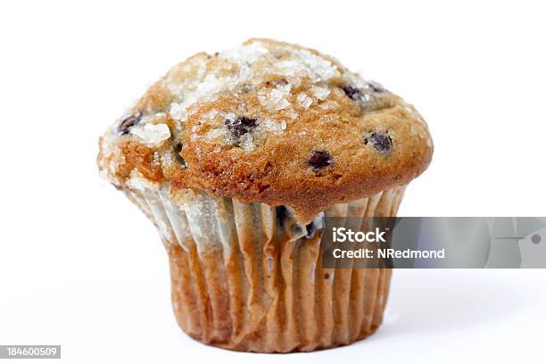 Foto de Muffin De Mirtilo e mais fotos de stock de Muffin de Blueberry - Muffin de Blueberry, Figura para recortar, Assado no Forno