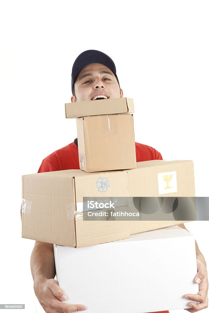 Delivery Person - Lizenzfrei Bekommen Stock-Foto