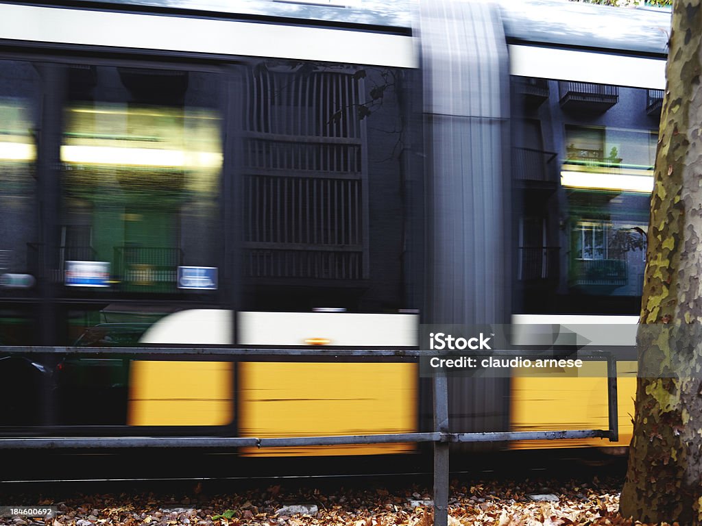 Laranja Bonde. Imagem a cores - Royalty-free Elétrico Foto de stock