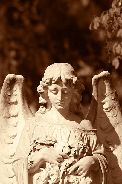 Angel of Bonaventure stock photo