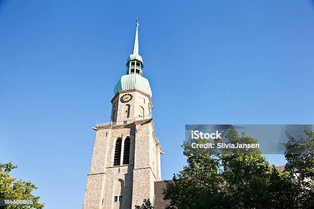 Reinoldikirche Dortmund Stock Photo - Download Image Now - Dortmund - City, Architecture, Blue