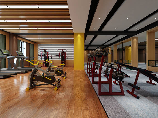 istock 3d render gym fitness center 1846014444