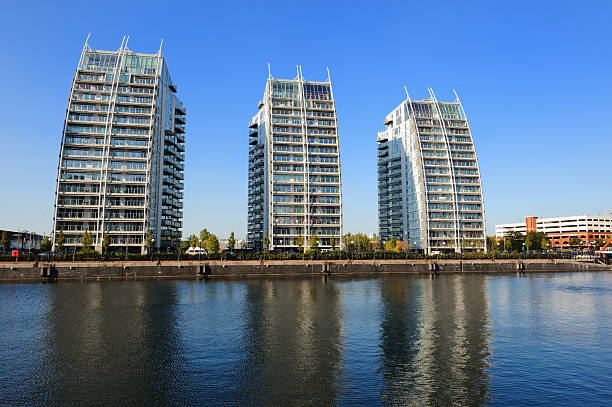 istock Modern Apartments, Salford Quays 184601814