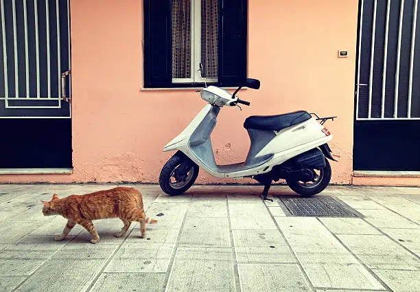 Photo of Parked scooter