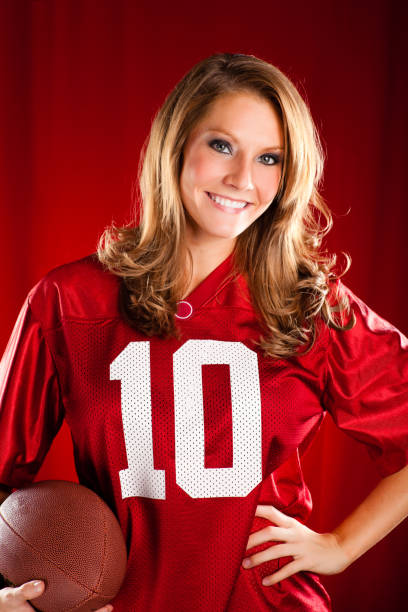 istock Football Girl 184602827