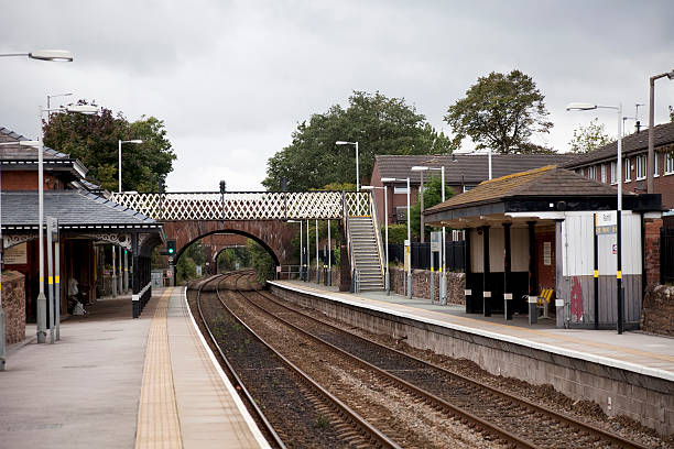 istock Suburban railway station, Rainhill 184602970