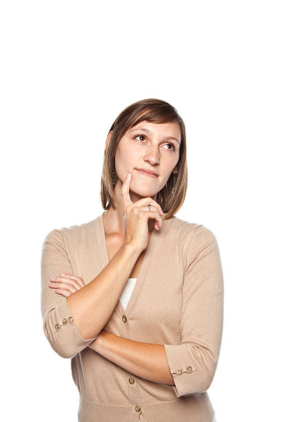 istock Pondering young woman. 184602994