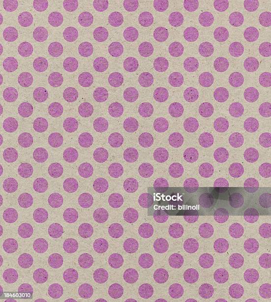 Papel Reciclado Con Luz De Color Púrpura De Los Puntos Foto de stock y más banco de imágenes de Anticuado