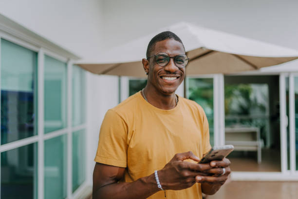 istock Smiling young man in the backyard 1846033826