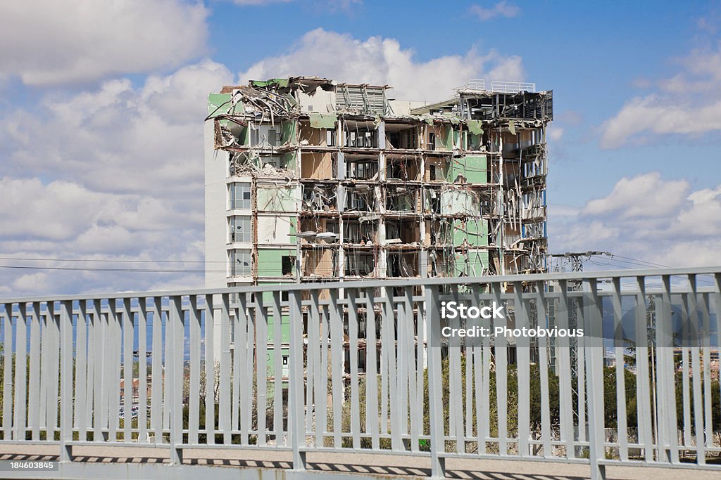 Bâtiment détruit. Série - Photo de A l'abandon libre de droits