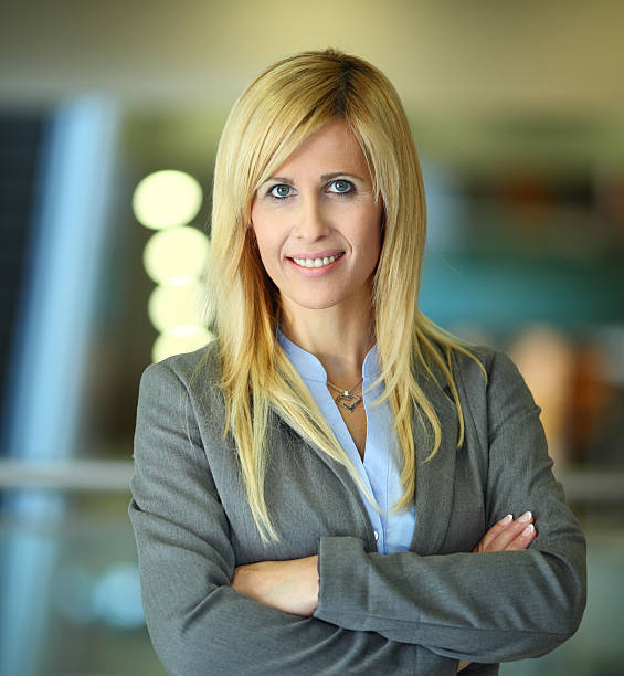 istock Mid age businesswoman. 184604027