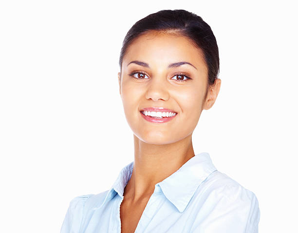istock Happy female professional 184605031
