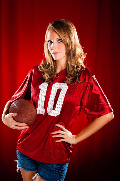istock Football Girl 184605041