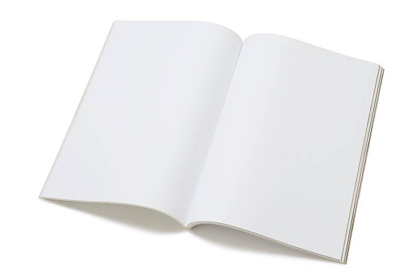 istock Blank page of magazine 184605207