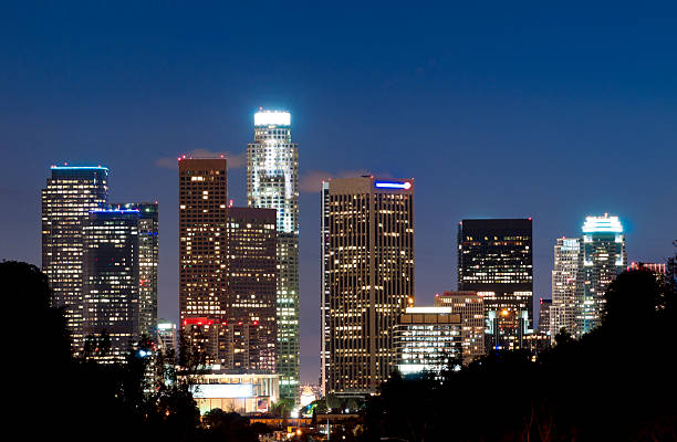 istock Los Angeles Skyline at Dusk 184605276