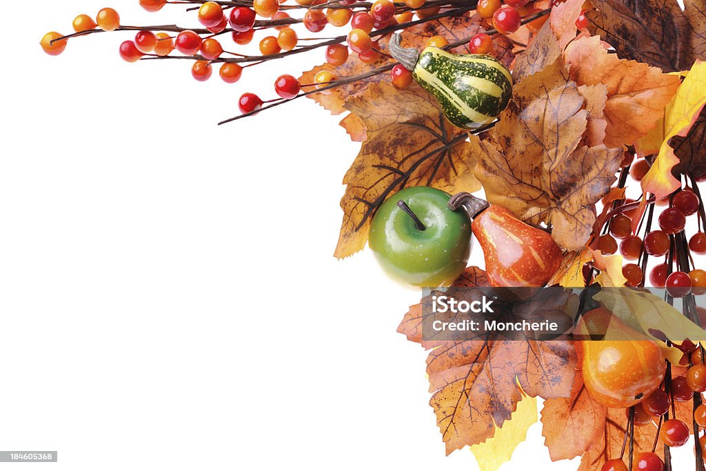 メープルの葉、パンプキン - 秋のロイヤリティフリーストックフォト