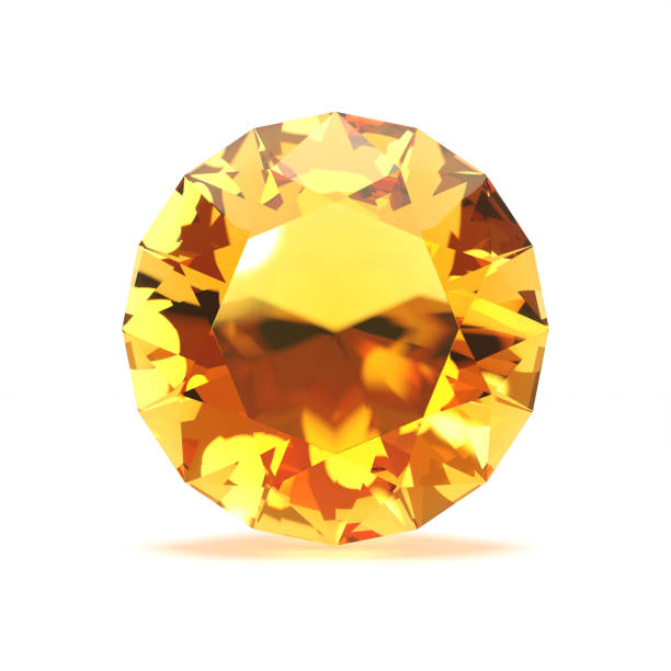 istock Citrine, Yellow Gemstone, Jewelry 1846068904