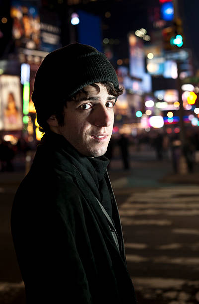 istock Young man in the City 184607363