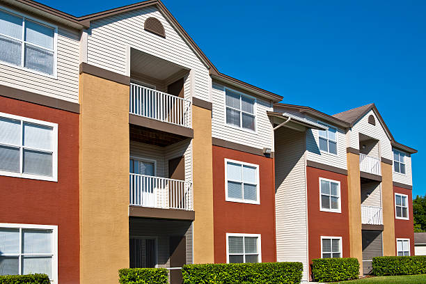 istock Colorful New Apartments 184607409