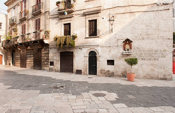 Bari. Old Town (Apulia, southern Italy). stock photo
