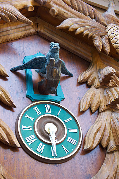 Big outdoor cuckoo clock detail