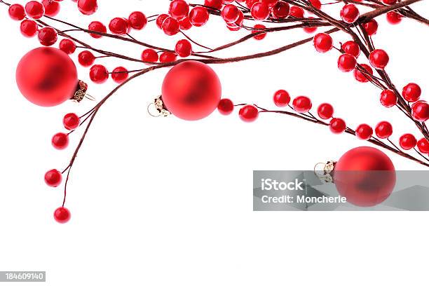 Sfondo Di Natale - Fotografie stock e altre immagini di Moderno - Moderno, Nastro, Palla dell'albero di Natale
