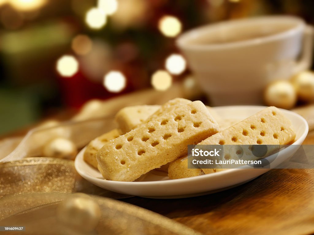 Bolacha Amanteigada Biscoitos de Natal tempo - Royalty-free Bolacha Amanteigada Foto de stock