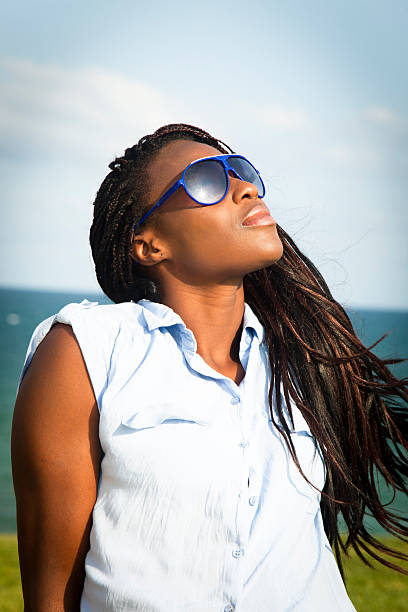 istock Black woman outdoors 184609821