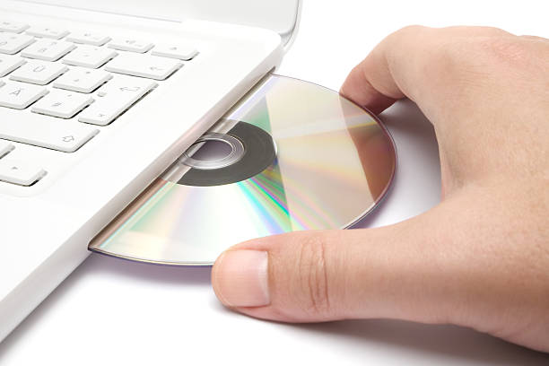 로딩의 cd - cd cd rom dvd technology 뉴스 사진 이미지
