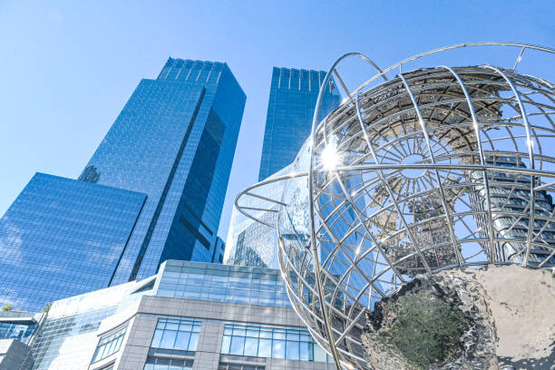 Columbus Circle, New York City. Clear sky day. Photographed on 10/25/23