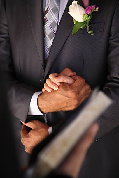 istock Wedding: Groom and Bride holding hands 184610242