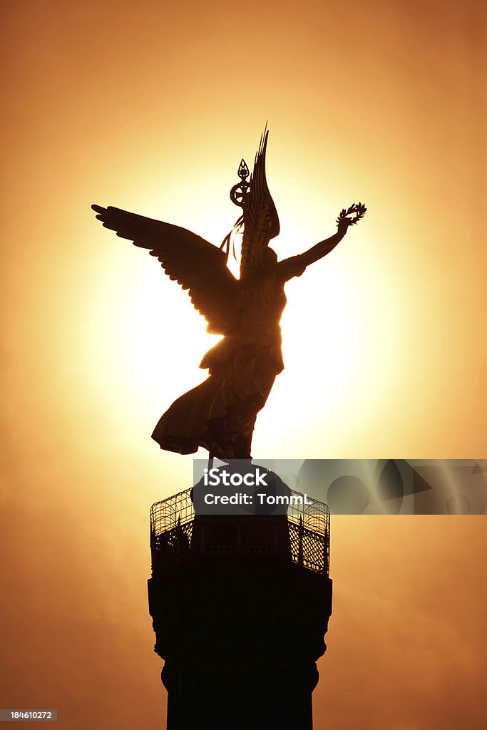 Колонна Победы в Берлине, Германия - Стоковые фото Ангел роялти-фри
