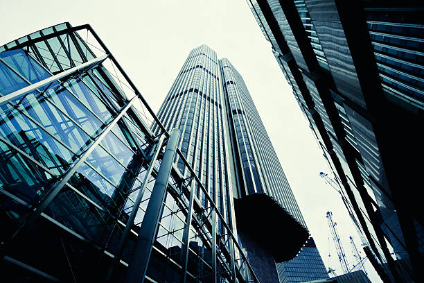Tall Skyscraper, Tower 42 in London The tower 42 palace is the tallest building in London tower 42 stock pictures, royalty-free photos & images