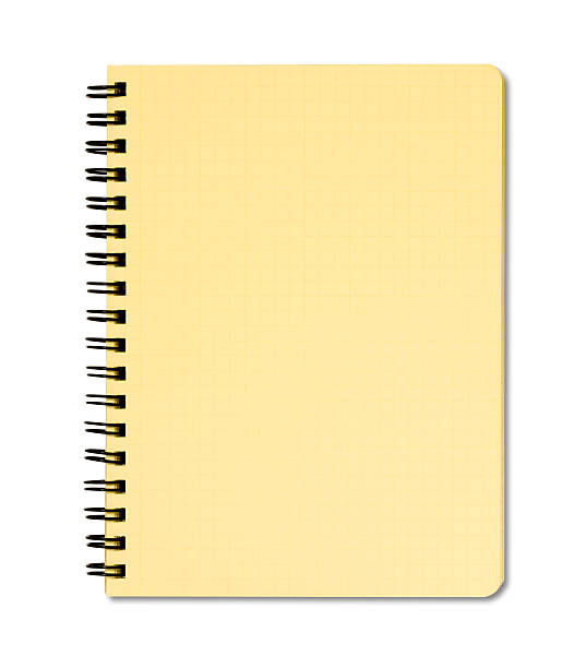 пустой блокнот - note pad book spiral notebook ring binder стоковые фото и изображения