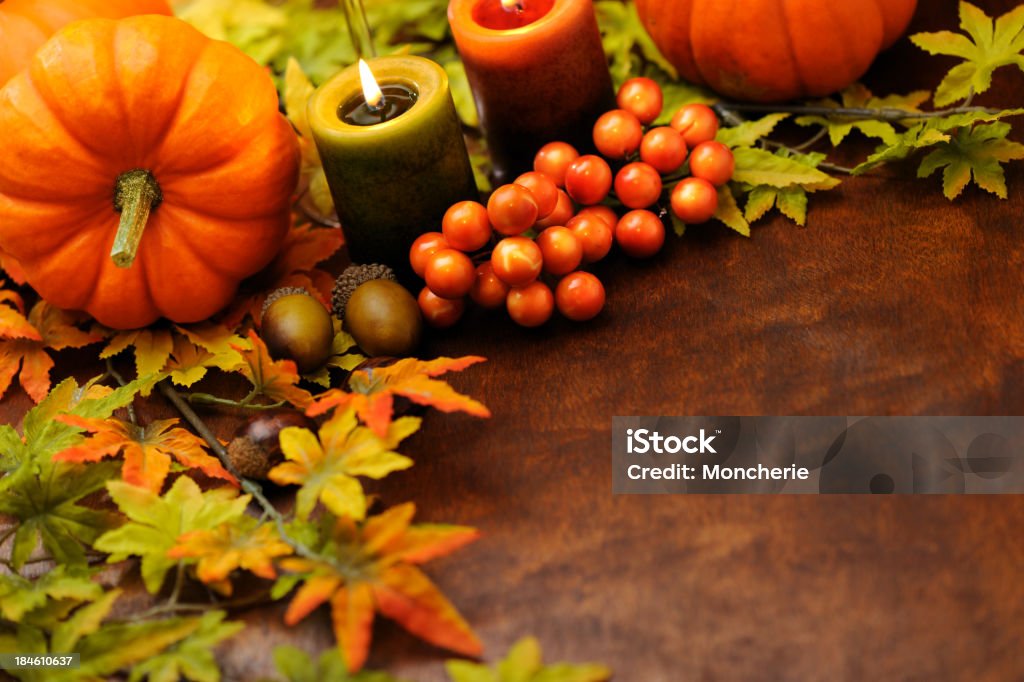 Decoración de otoño - Foto de stock de Acontecimiento libre de derechos