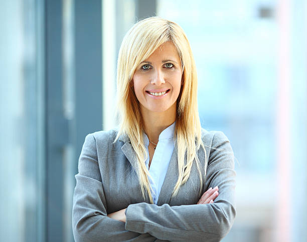 istock Smiling businesswoman. 184611125