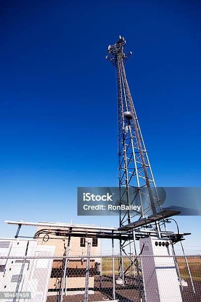 Palouse Cell Tower Stock Photo - Download Image Now - Antenna - Aerial, Blue, Built Structure