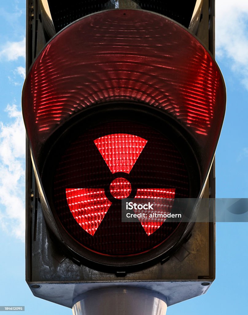 radioactiv - Royalty-free Central de Energia Nuclear Foto de stock