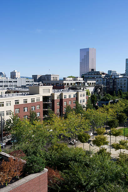 istock pearl district park, portland oregon 184612316