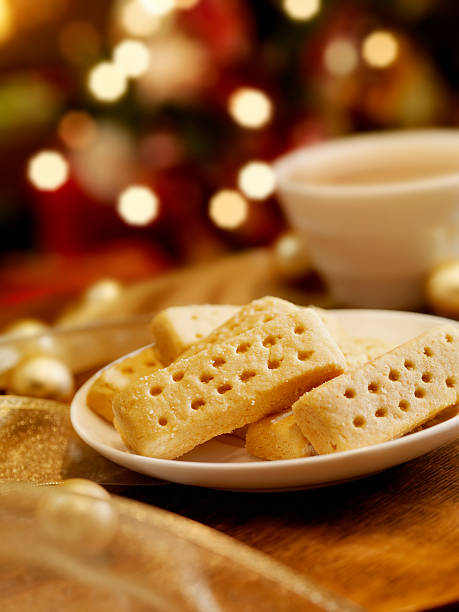 istock Shortbread Cookies at Christmas Time 184612389