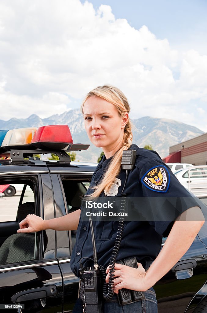 Mulher Polícia - Royalty-free Força policial Foto de stock
