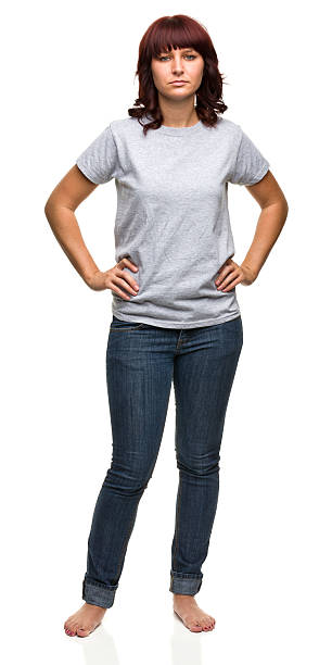 istock Serious Young Woman Poses 184613327