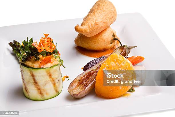 Gourmet Vegetarian Plate Stock Photo - Download Image Now - Appetizer, Asparagus, Candy