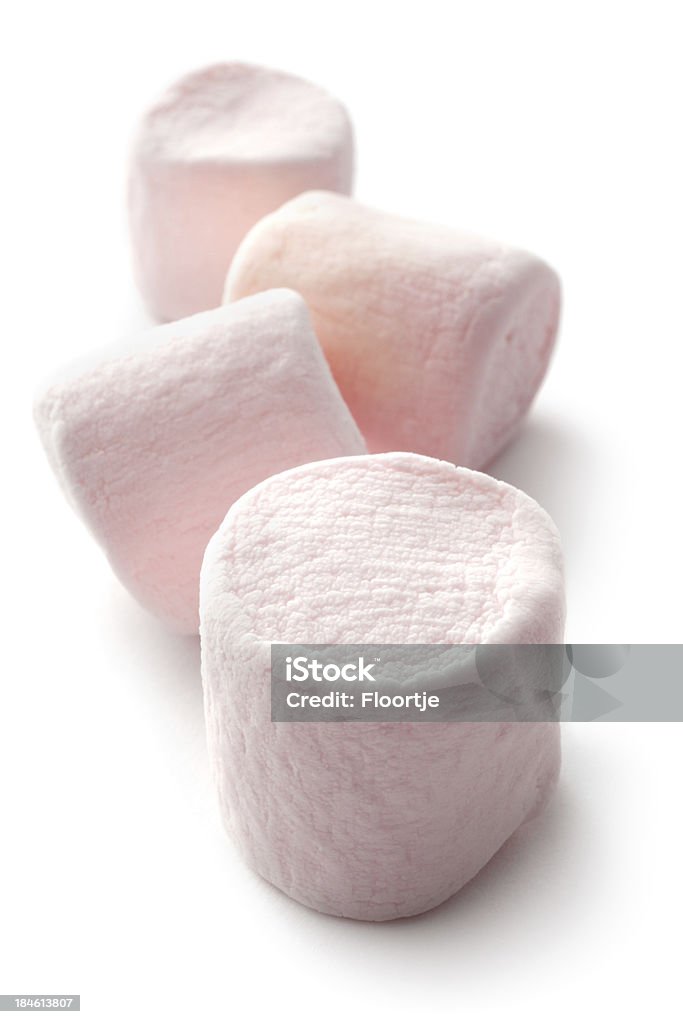 Doces: Marshmallow - Foto de stock de Marshmallow royalty-free