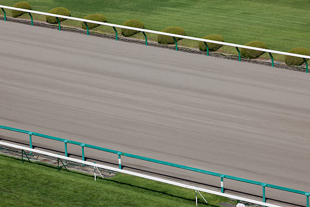 istock Horse Racing Track 184613934