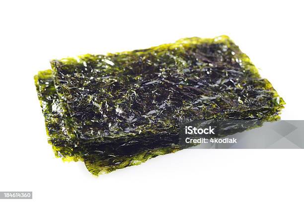 Roasted Seaweed Stock Photo - Download Image Now - Seaweed, Roasted, Dry