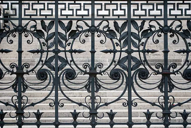 Photo of Old fence - Wrought Iron