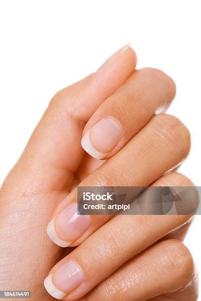 Mujer De La Mano Foto de stock y más banco de imágenes de Recortable - Recortable, Manicura, Manicura francesa